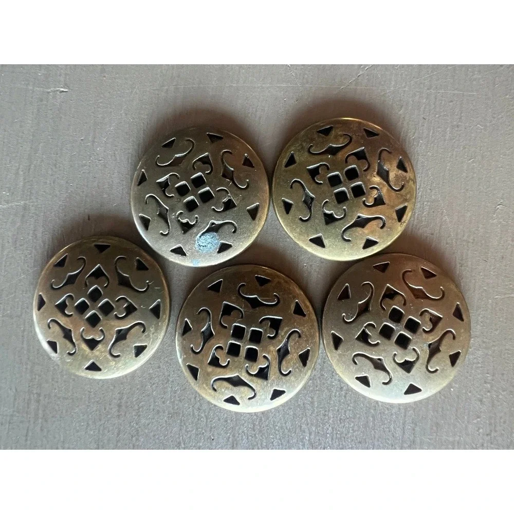 Filigree Metal Buttons 1